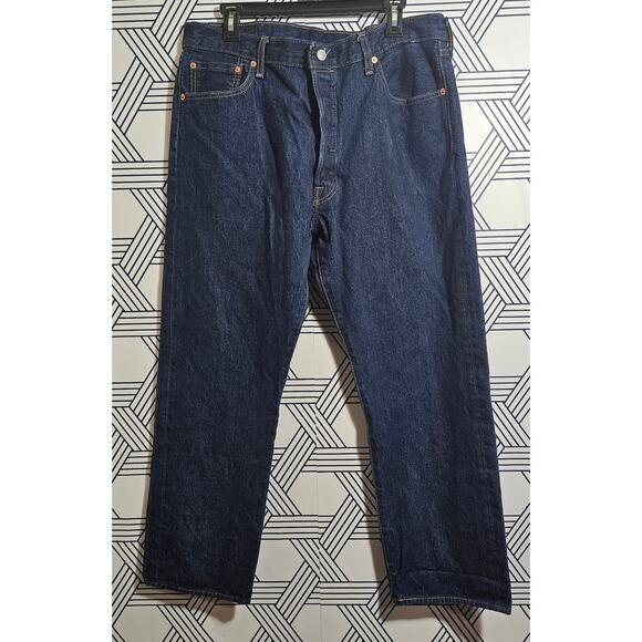 Mens 501 button fly levis size 38 - Picture 1 of 4